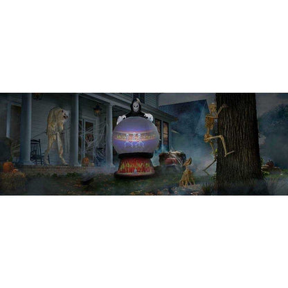 Home Accents Holiday 5 ft. Poseable Skeleton With LED Illumination