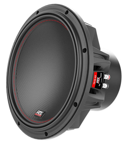 MTX 12 Inch 1500W Peak/750W RMS DVC 2 Ohm Car Subwoofer - 7512-22