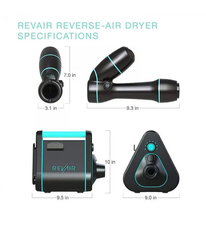 RevAir Reverse-Air Hair Dryer - Fast Drying And Smoothing Tool