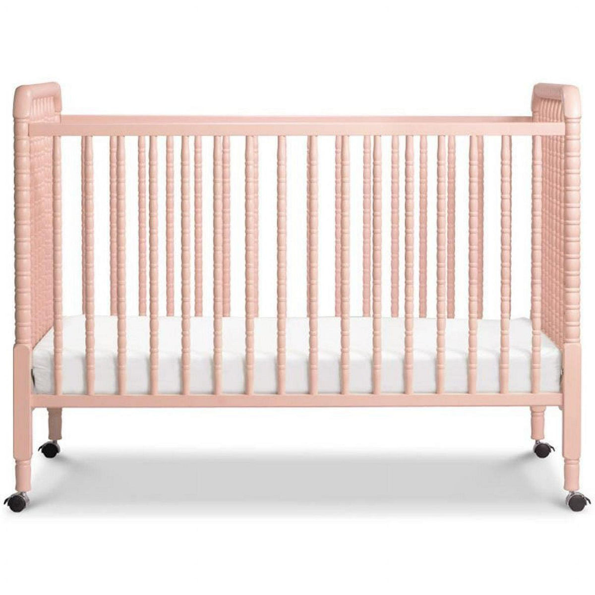 DaVinci Jenny Lind 3-in-1 Convertible Crib, Pink Blush, 55 x 31 x 41 in - M7391BL