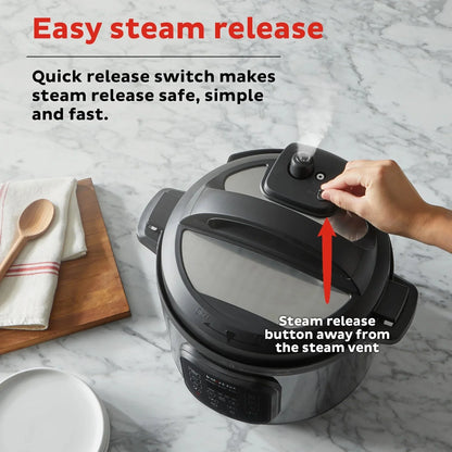 Instant Pot 6QT RIO Chef Series 7-in-1 Multi-Cooker, Black
